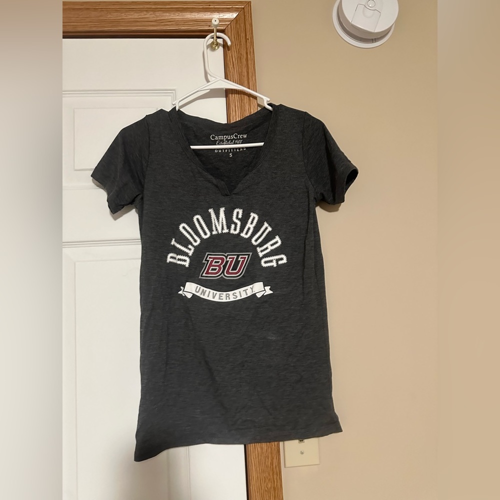 Women’s V neck Bloomsburg University Tee